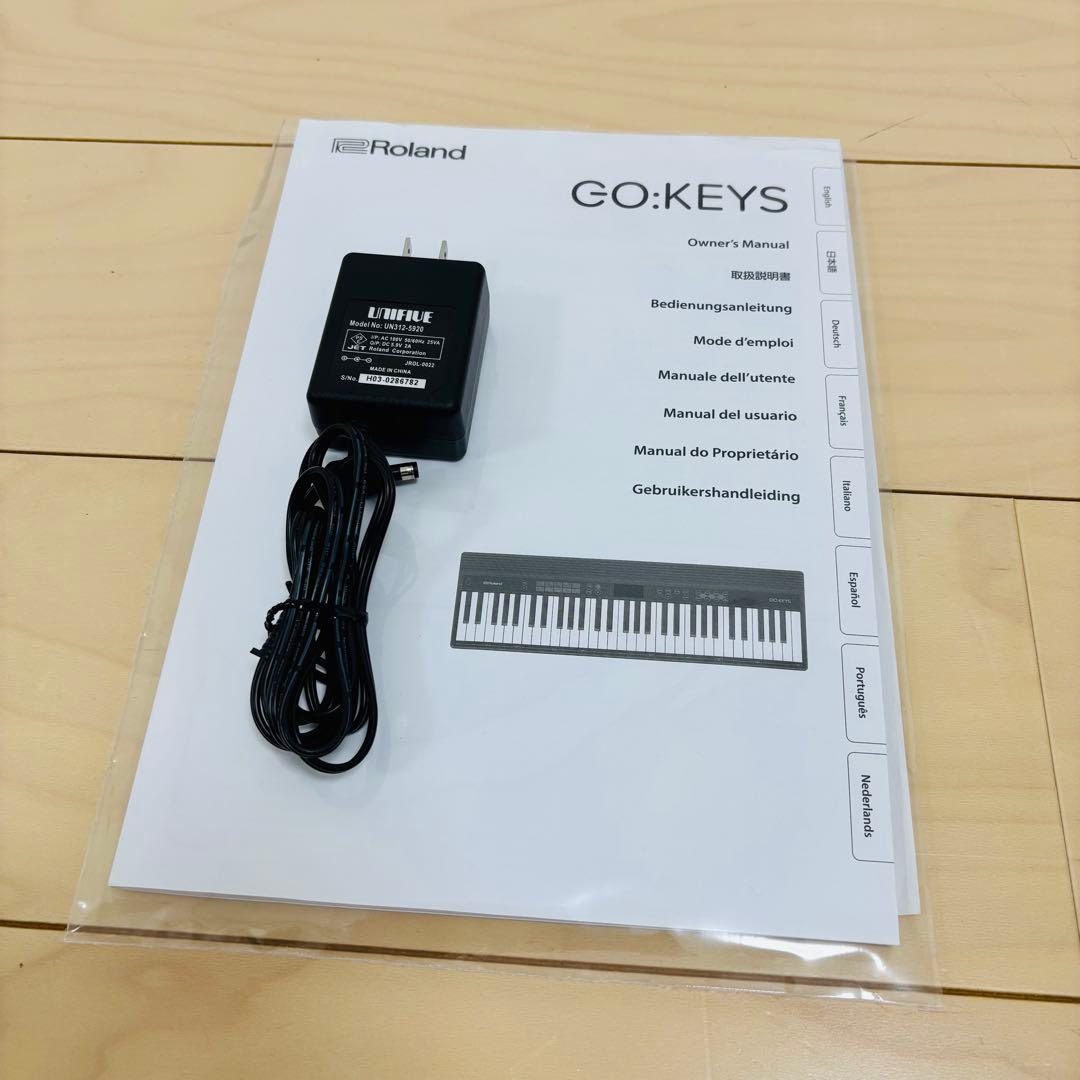 【美品】Rolandキーボード GO:KEYS GO-61K 送料込み