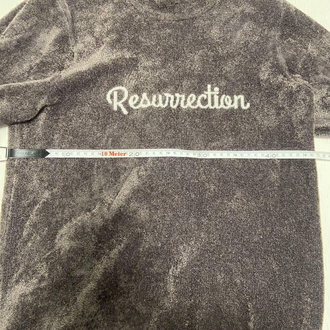 【美品】Resurrection レザレクション　ハイネックセーター グレー