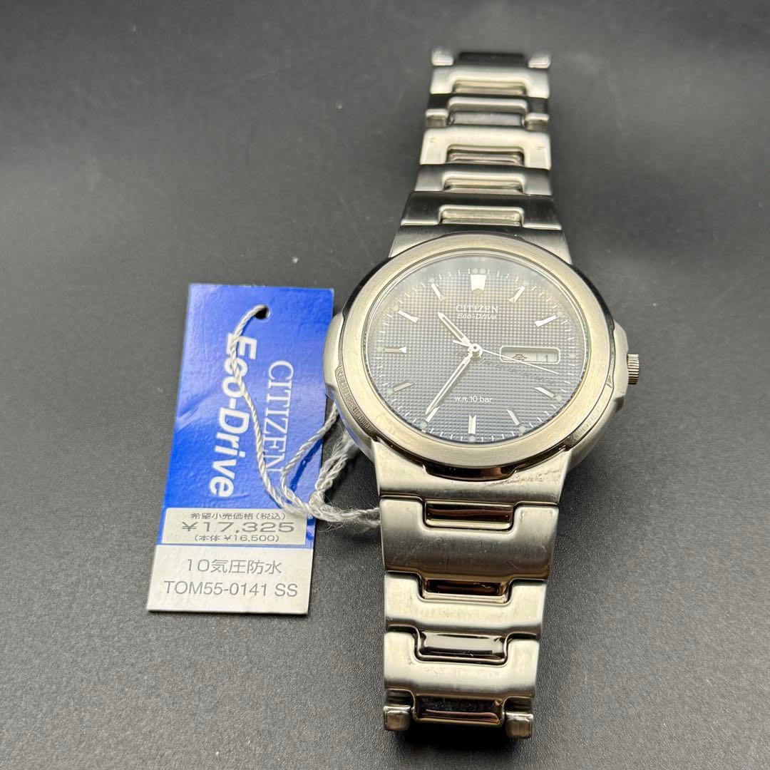 デッドストック CITIZEN Eco-Drive E100 メンズ 稼働品