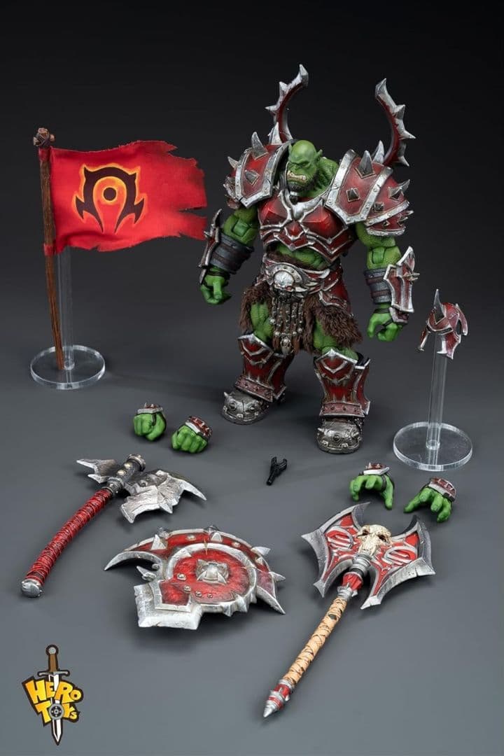 美品　オークフィギュア　HERO　TOYS　エリート戦士クカロン