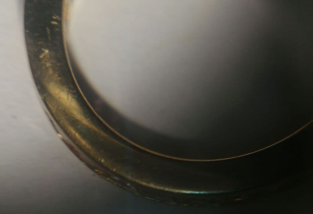 K18YG【3号】グラデーションカラーサファイア フルエタニティ ピンキーリング