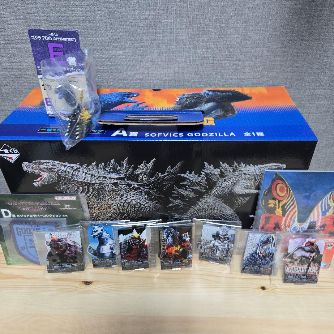 【新品未開封】一番くじ ゴジラ vs コング A賞 フィギュア　オマケ付