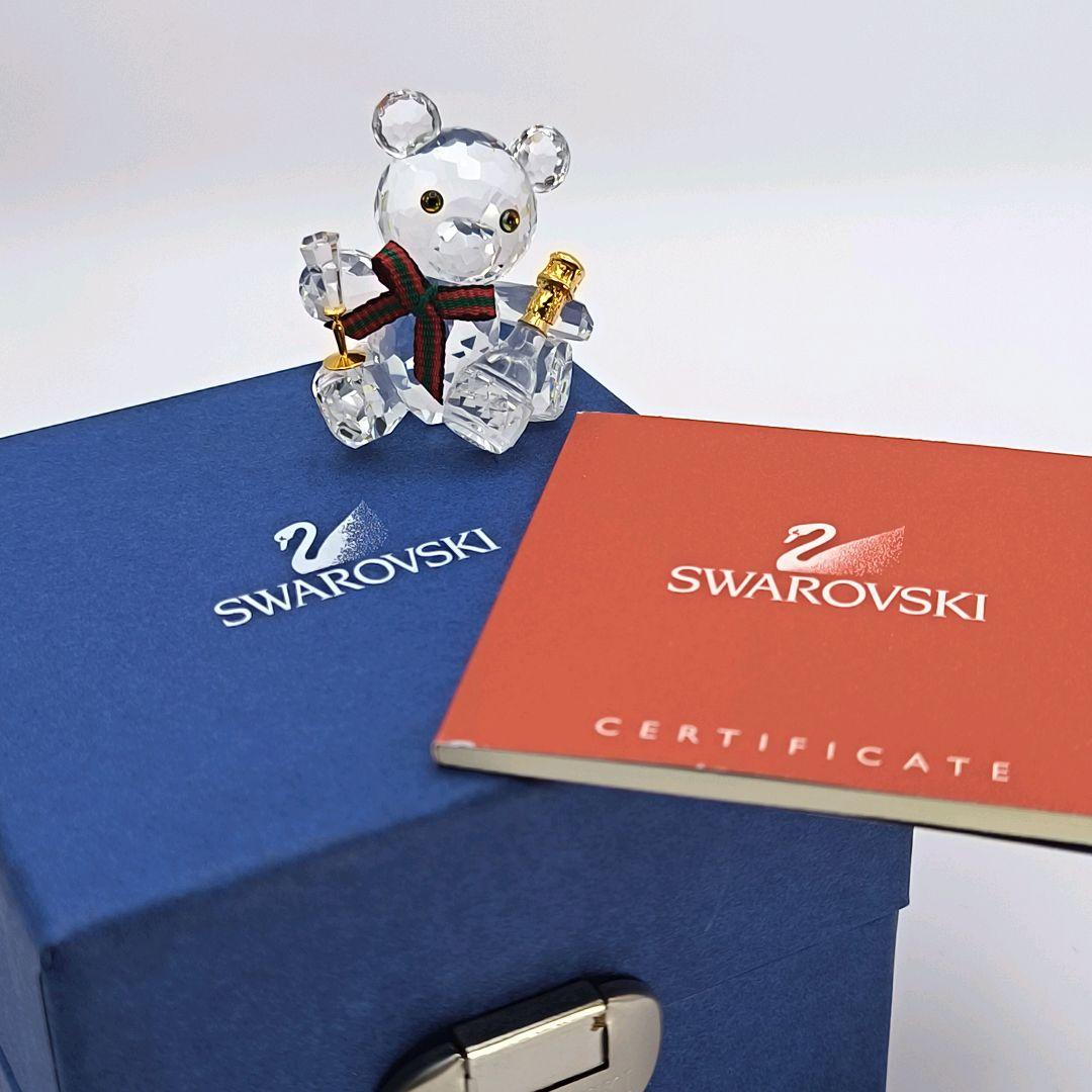 【箱付き】Swarovski クリスベア セレブレーション クリスマス 乾杯