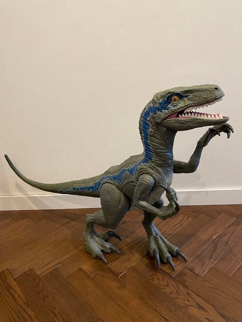 マテル　ジュラシックワールド　ブルー全長96cm