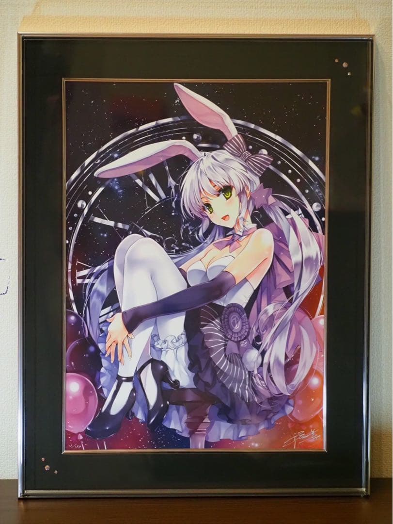 深崎暮人 Moon Cradle 版画