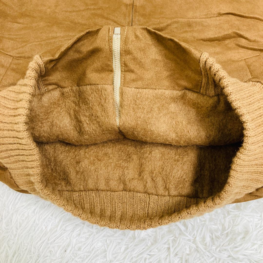 Evseg（エヴセグ）キャメルウール100% ベスト　LL