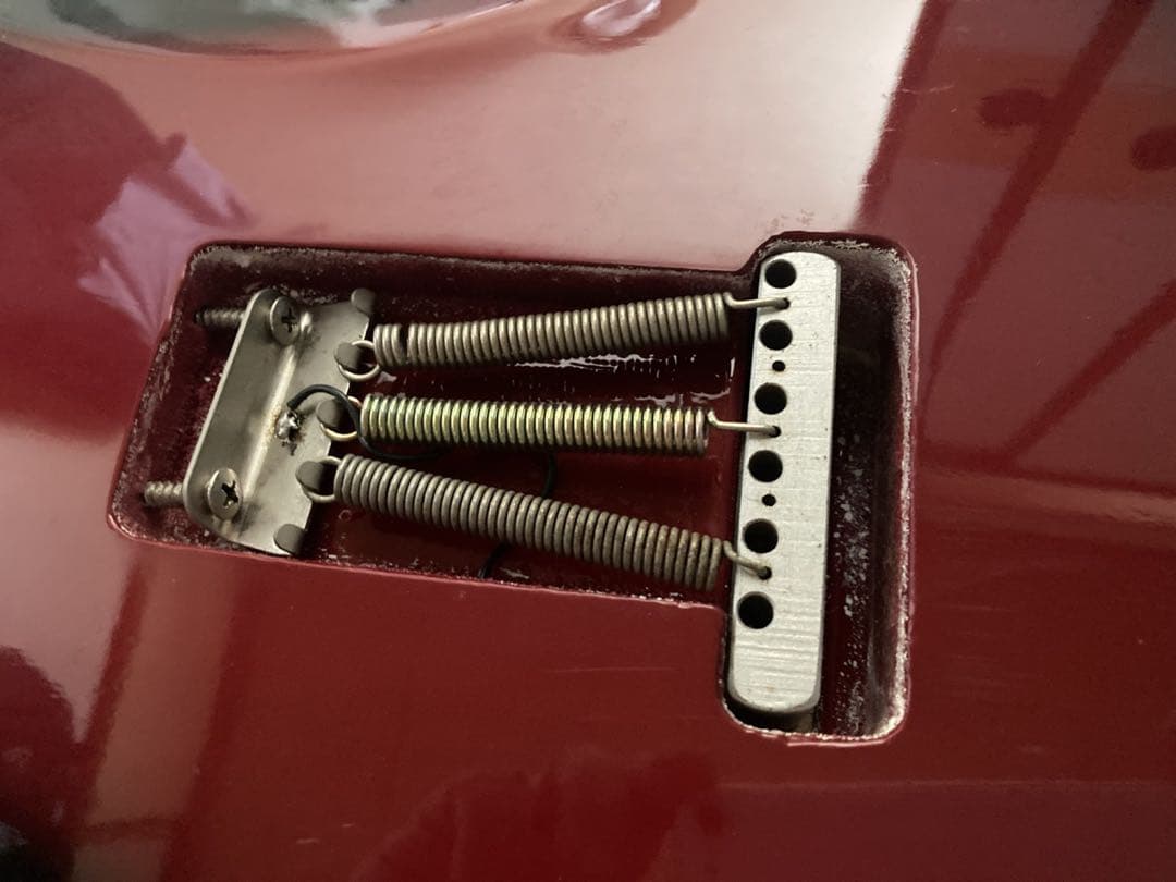 ラルクアンシエル　Kenさんモデル（Galaxy Red）風　ストラトキャスター