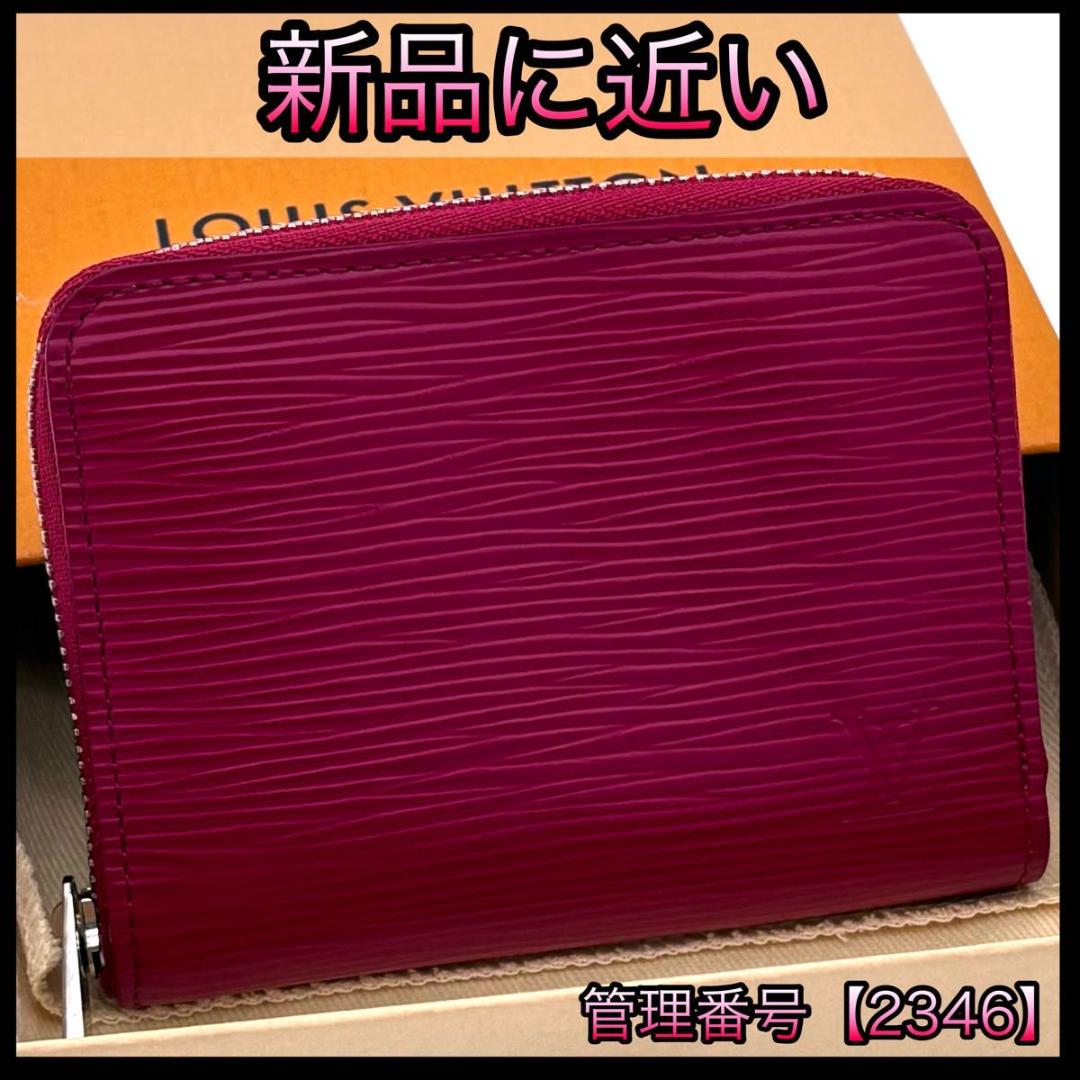 ルイヴィトン ケース エピ フューシャ ジッピー パース 2346