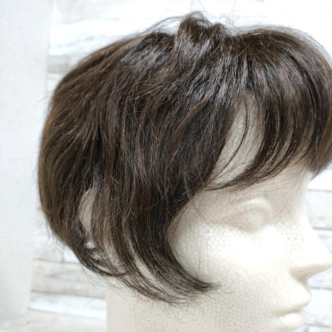 W03 ハーフ ウィッグ VALAN VM20 F3 フォンテーヌ ブラウン系