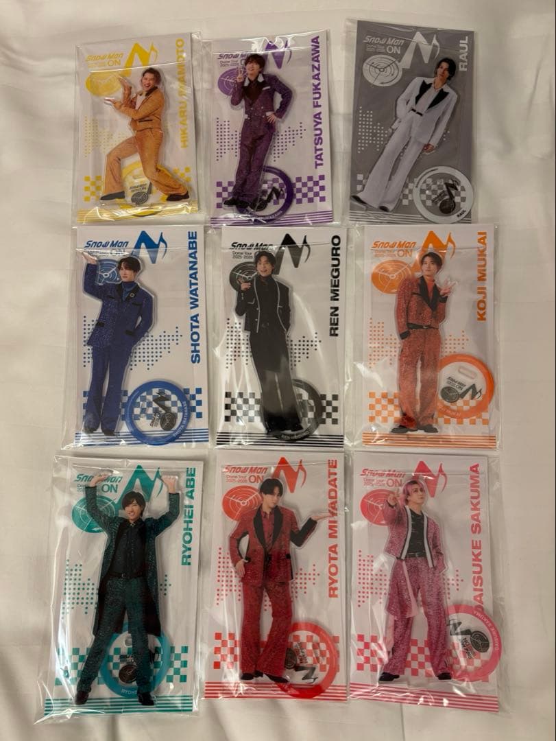  Man on アクリルスタンド全員分