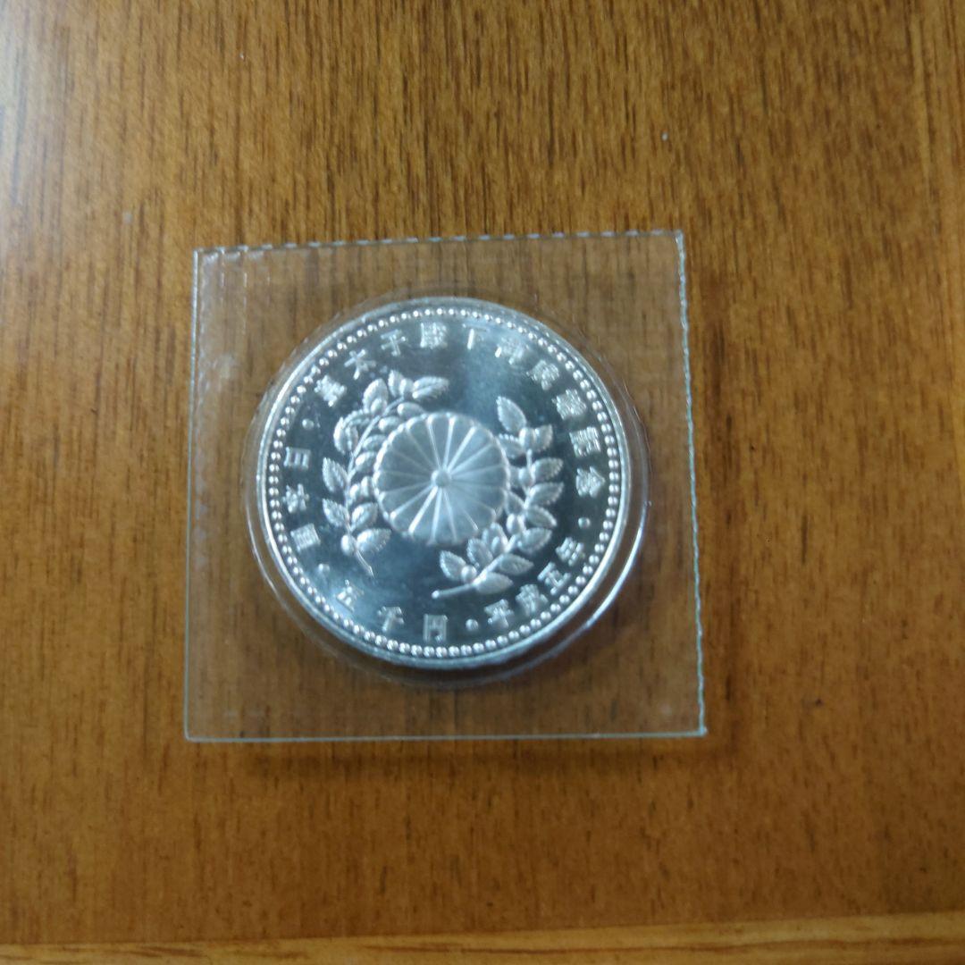 銀製 旧貨幣 菊花紋章 鳥デザイン