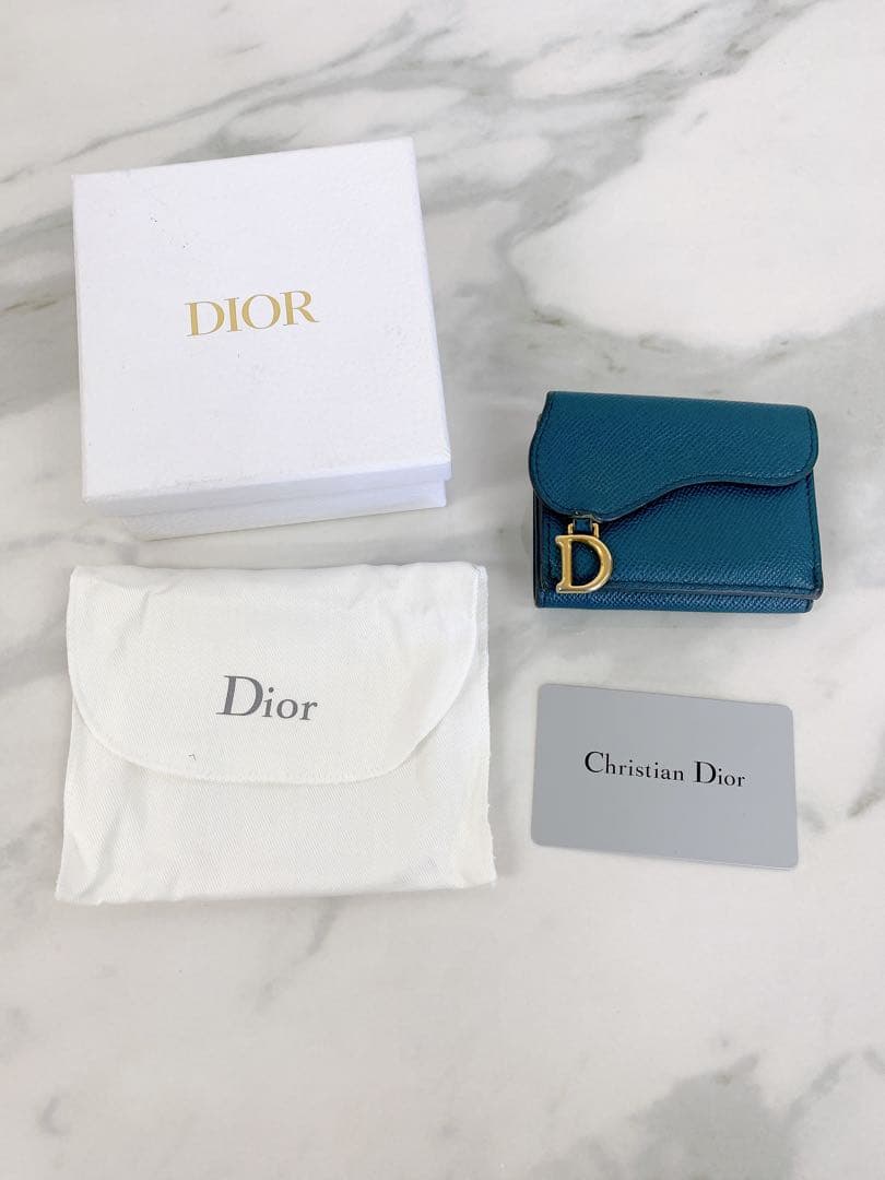 ＋Christian Dior クリスチャンディオールサドルコンパクトウォレット