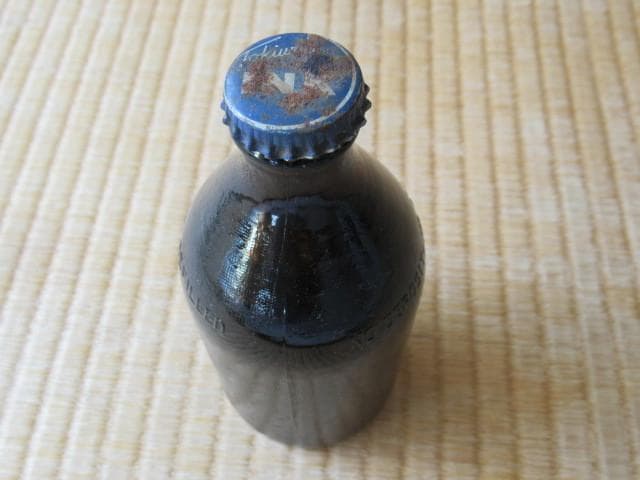 極希少 未開封 1950年頃◆トキワインキ 輸出用 万年筆用 インク瓶 王冠付