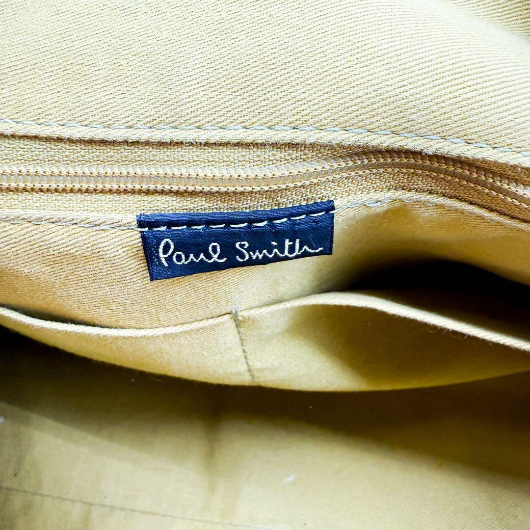 超希少◆ポールスミス クーパー ボストンバッグ 大容量 メンズ マルチカラー