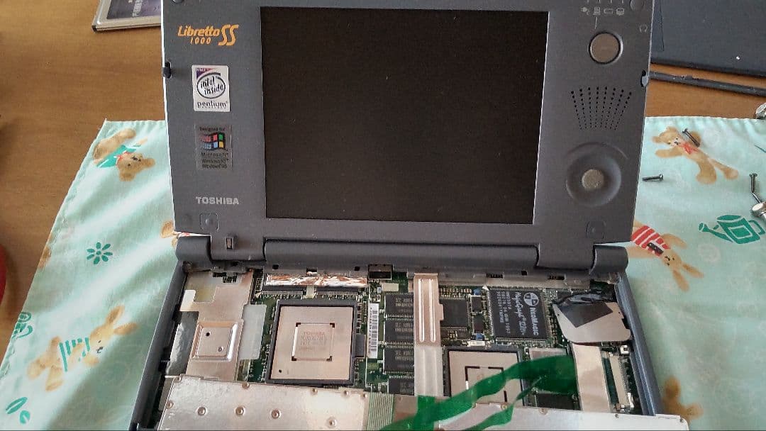 東芝 TOSHIBA Libretto SS 1000 ジャンク(HDDなし)