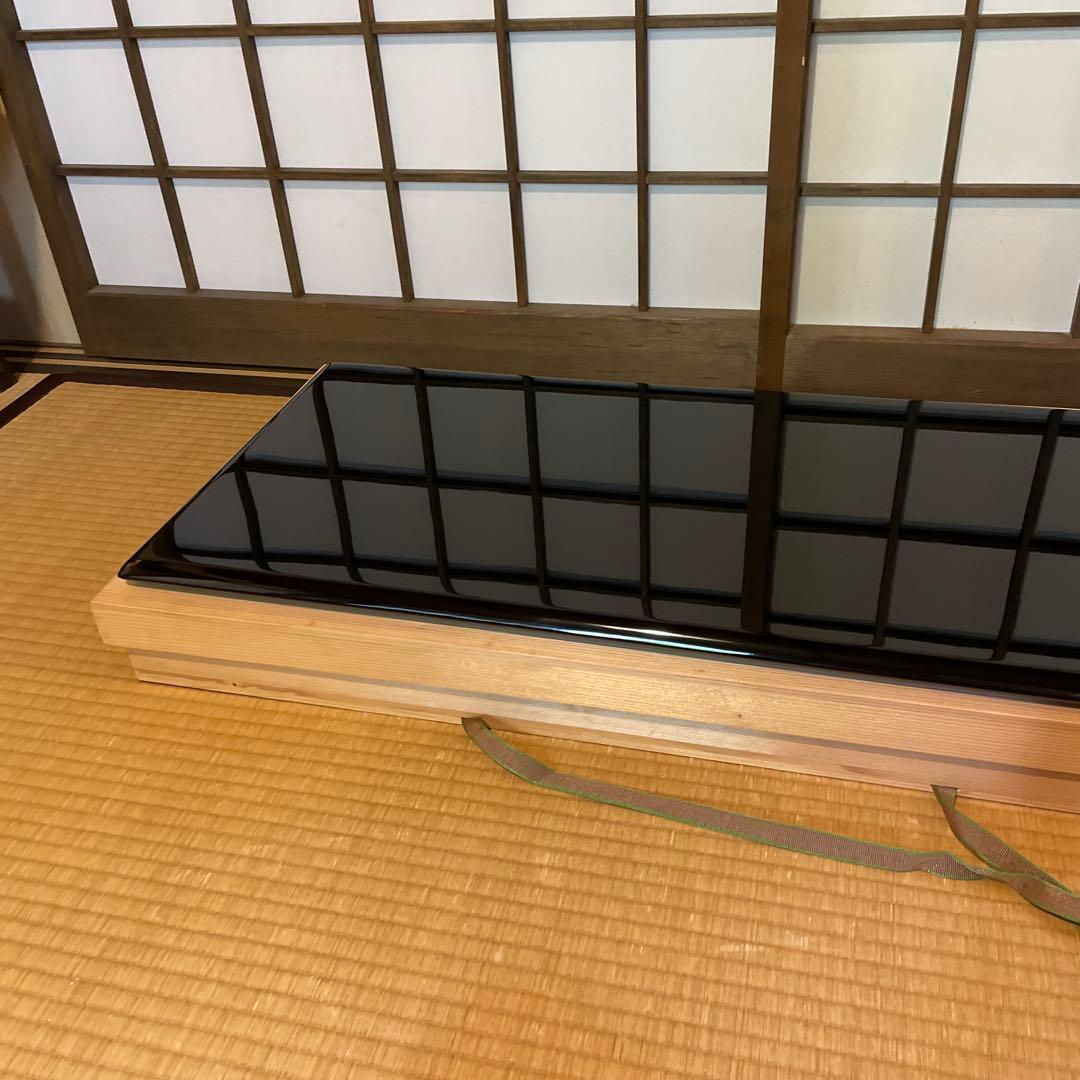 茶道具 「輪島塗」塗師【雅峰】(作)『蛤型 長板』1枚です。