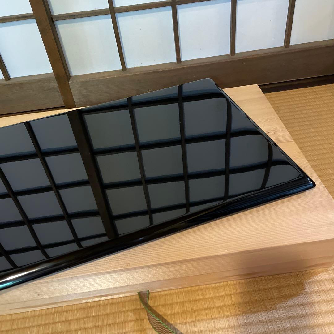 茶道具 「輪島塗」塗師【雅峰】(作)『蛤型 長板』1枚です。