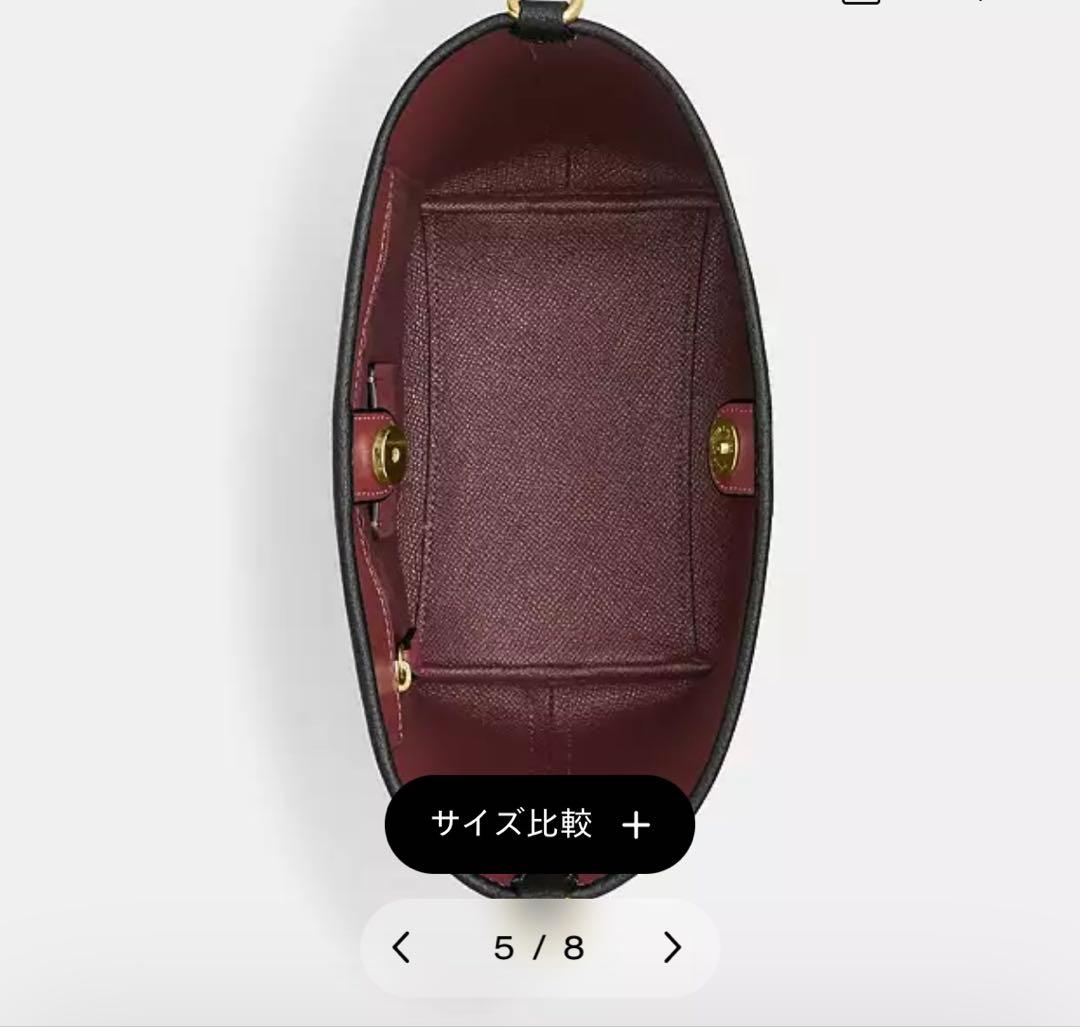 COACH シティ バケット バッグ