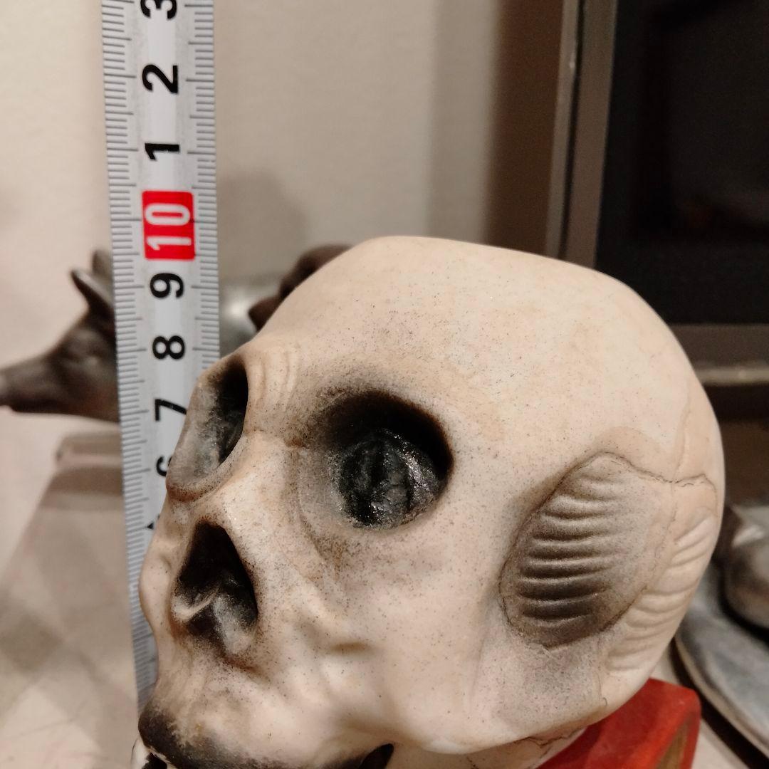 レア 50s スカルオンブック スカル ドクロ　ビンテージ ゴールド