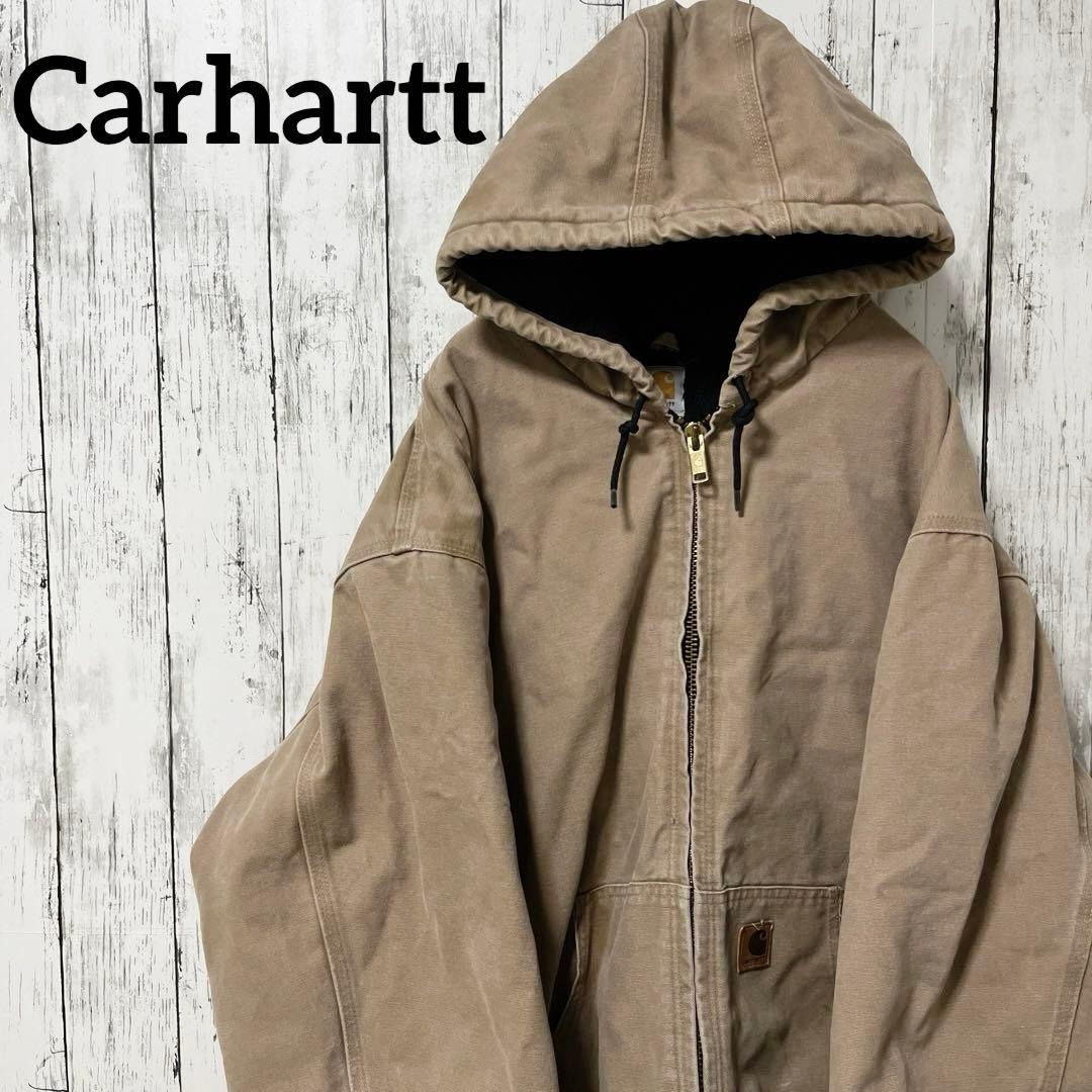 C2637 Carhartt アクティブジャケット ベージュ.