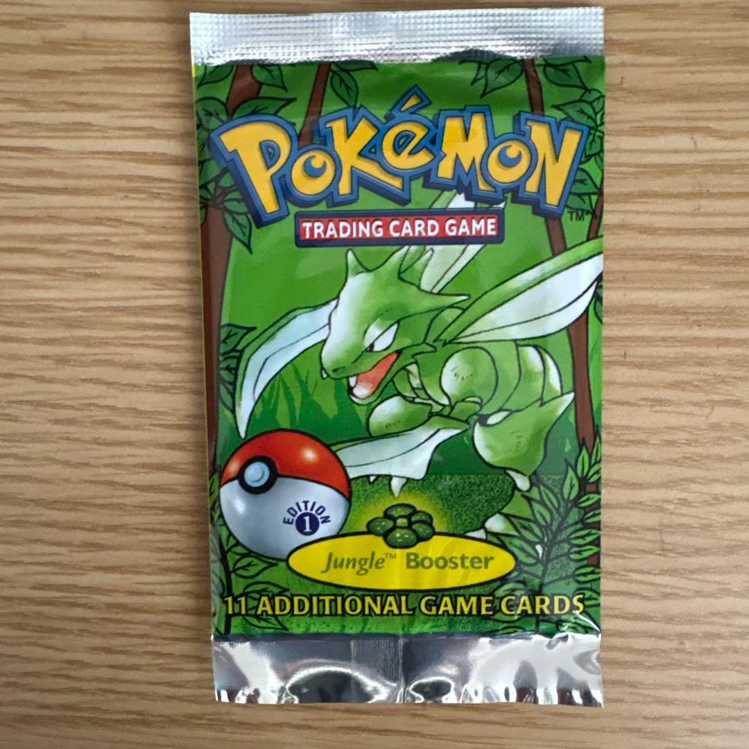 pokemon jungle booster3pack英語版