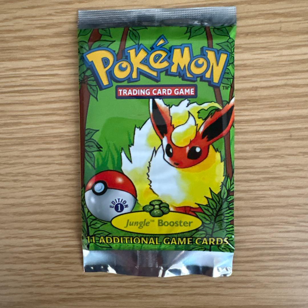 pokemon jungle booster3pack英語版