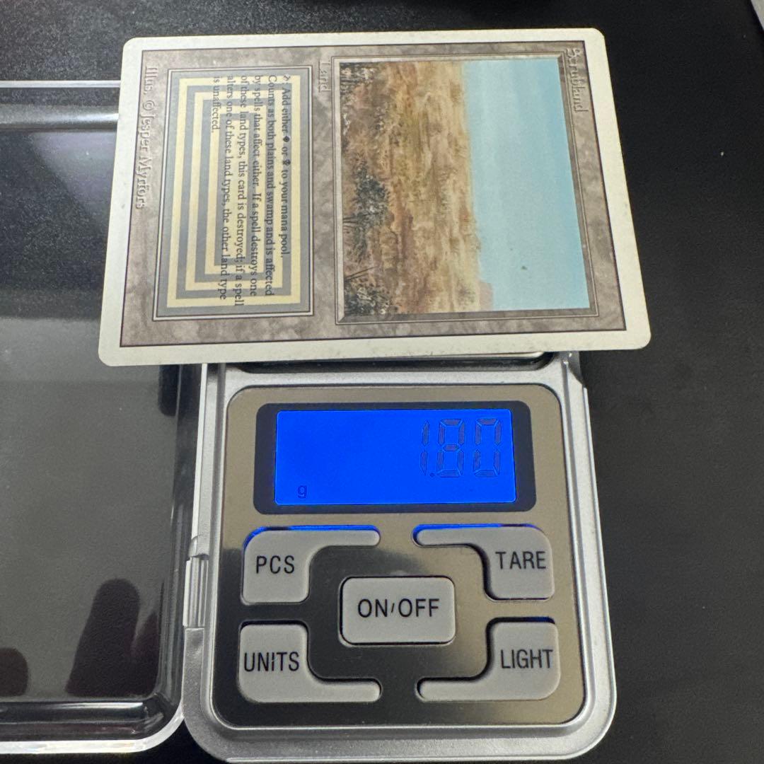 Scrubland 土地カード Magic: The Gathering