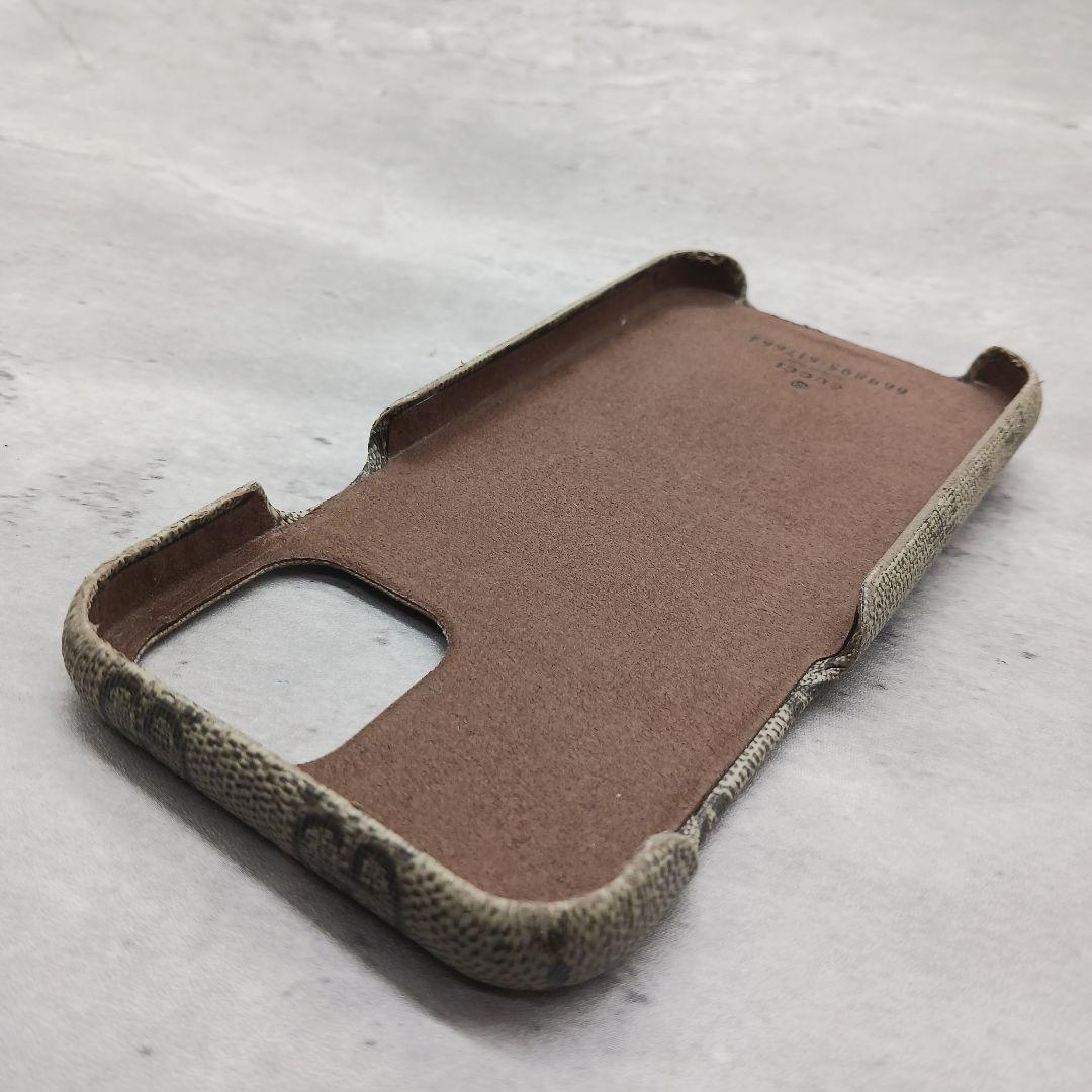 ✨未使用級✨ グッチ iPhone12 Pro ケース　GGスプリーム 金ロゴ