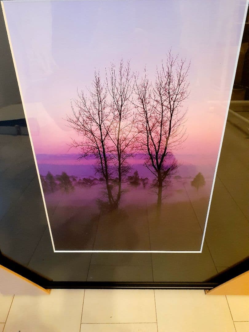 ★値下げ★新品！写真&額縁/わたらせ/ワイドマットフレームA1000