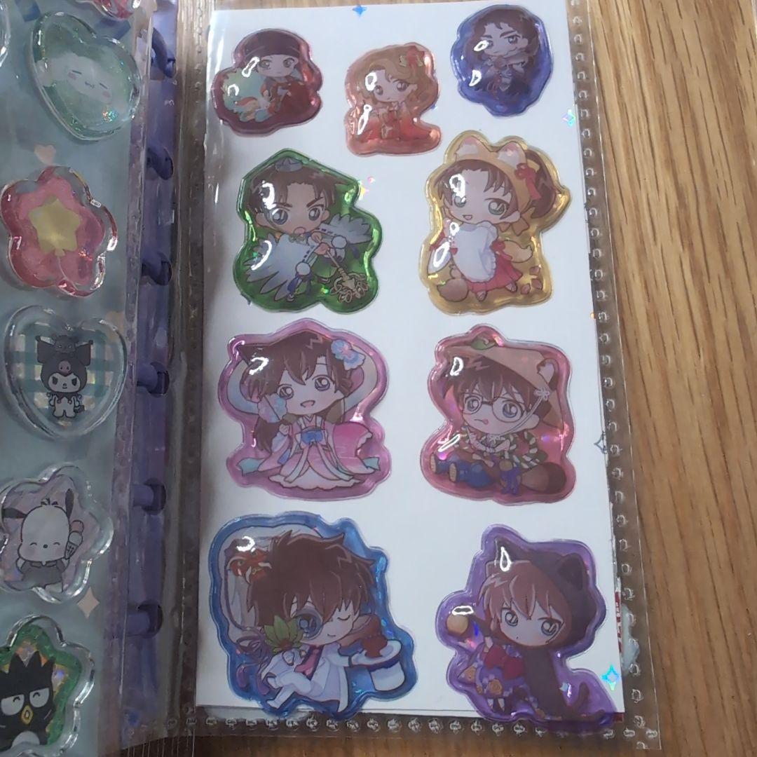 正規品 ボンボン プチ ミニ ウォーター デニム コットン おはじき シール帳