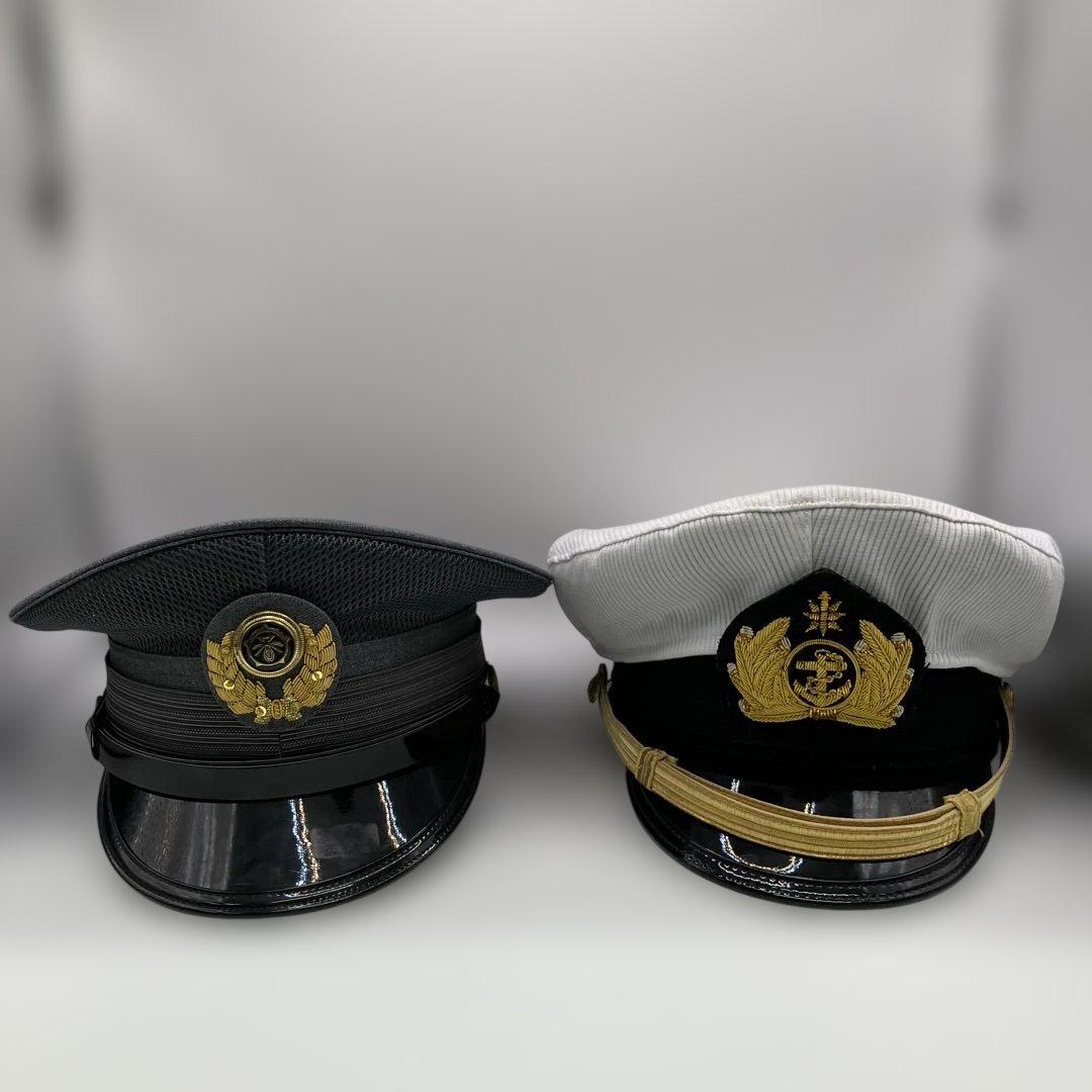 ♡ 軍用帽子セット 黒と白【11】