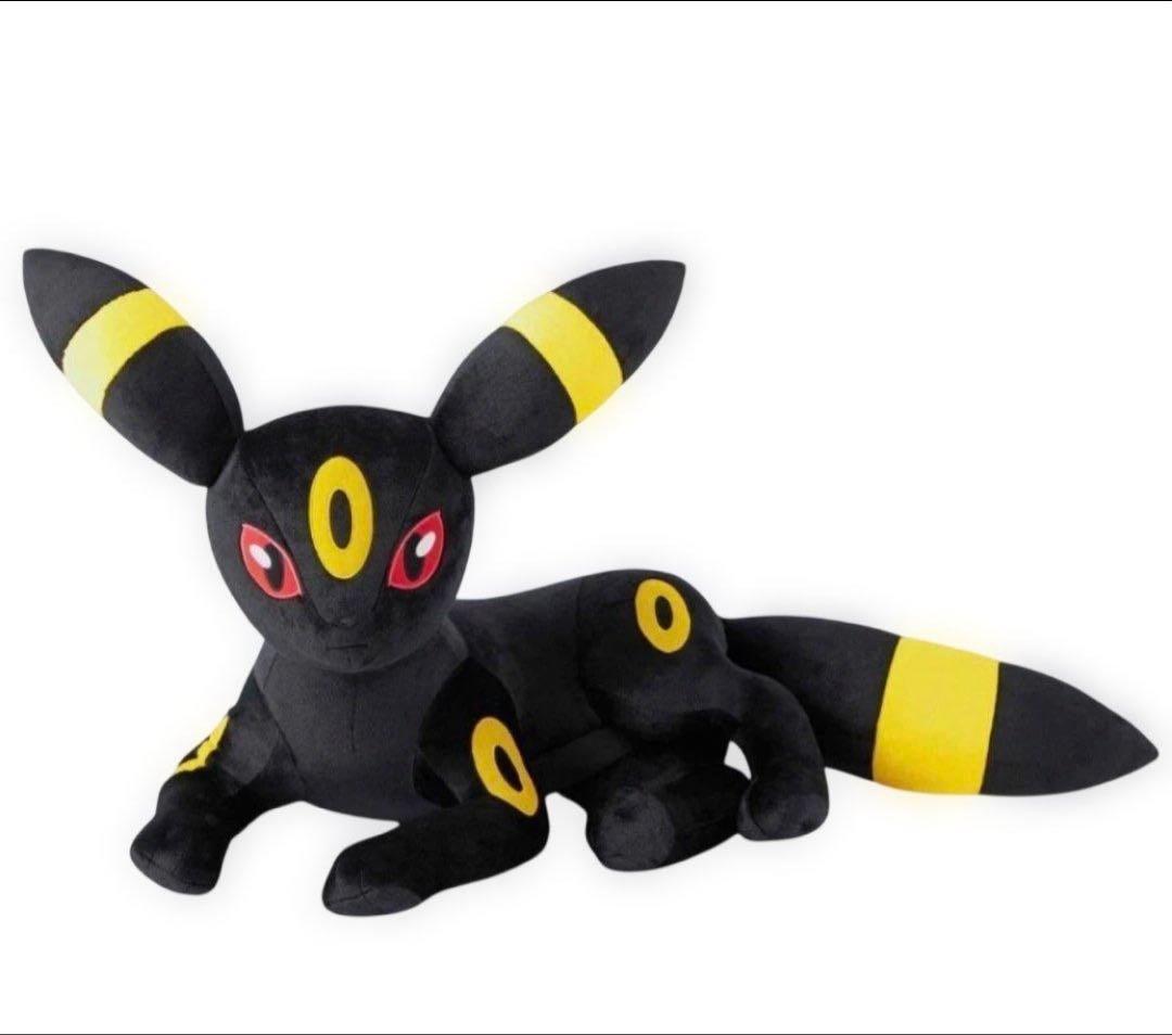 ぬいぐるみ 等身大ブラッキー 寝そべり　ポケモン