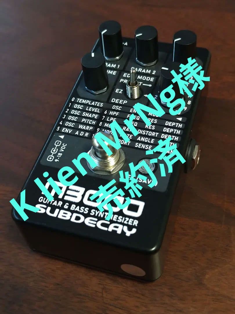 SUBDECAY M3000 ギター・ベースシンセサイザー