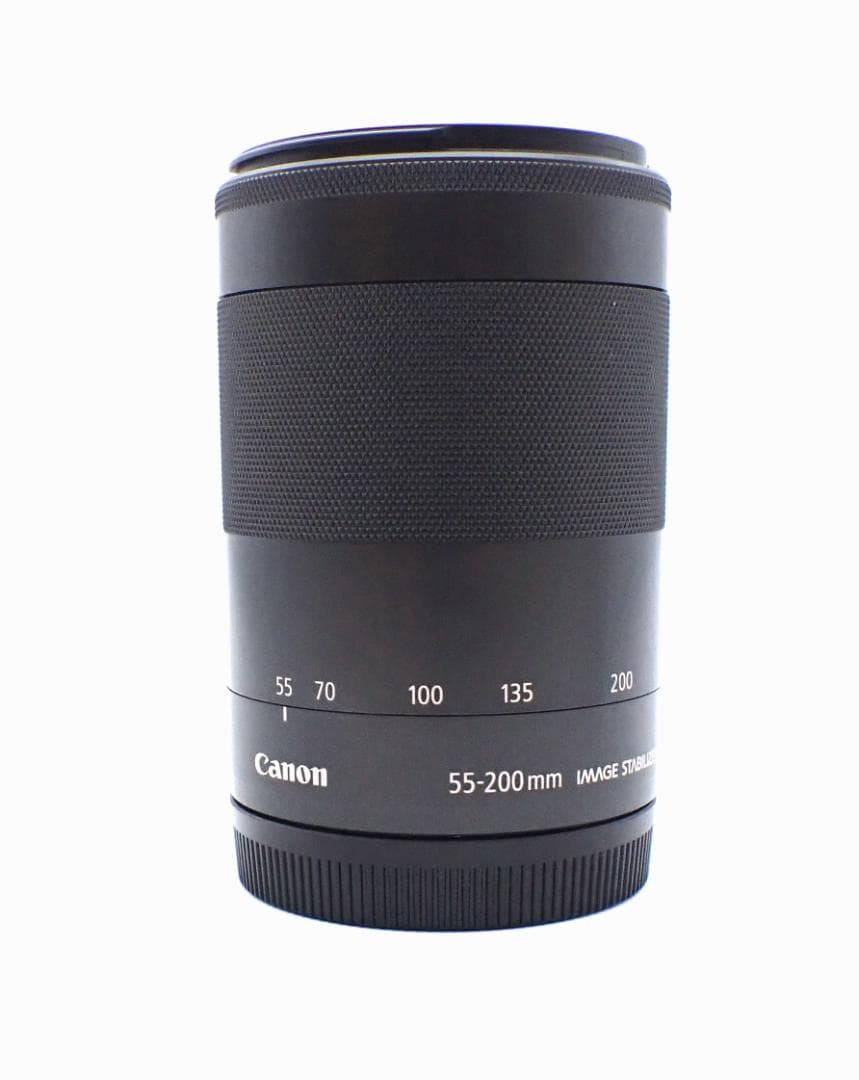 CANONキヤノン EFM55-200mm　F4.5-6.3 IS STM 美品