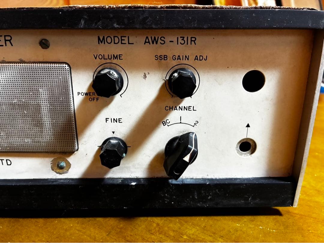SSB受信機 AWS-131R ANY＆CO.,LTD 昭和42年製 無線機