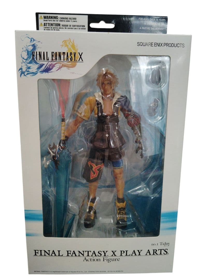 【新品】FINAL FANTASY X PLAY ARTS ティーダ フィギュア
