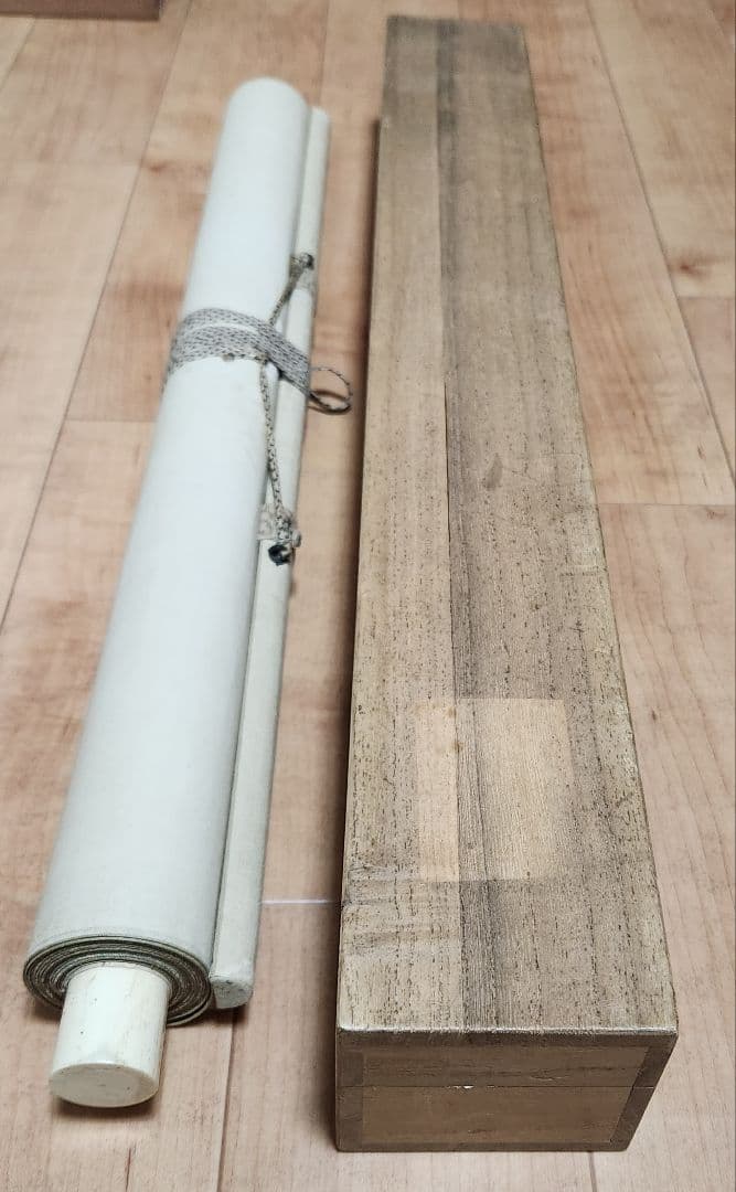 【金太郎図】山内謙哉 722 掛け軸 昔話 金太郎と熊　肉筆