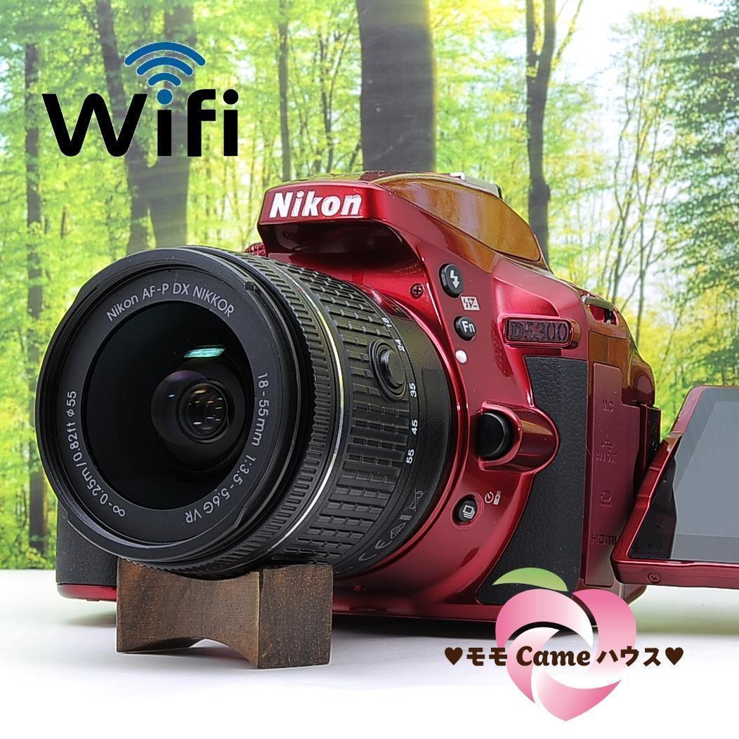 ショット数137枚？！WiFi付き一眼レフ☆ニコン D5300+AF-Pレンズ