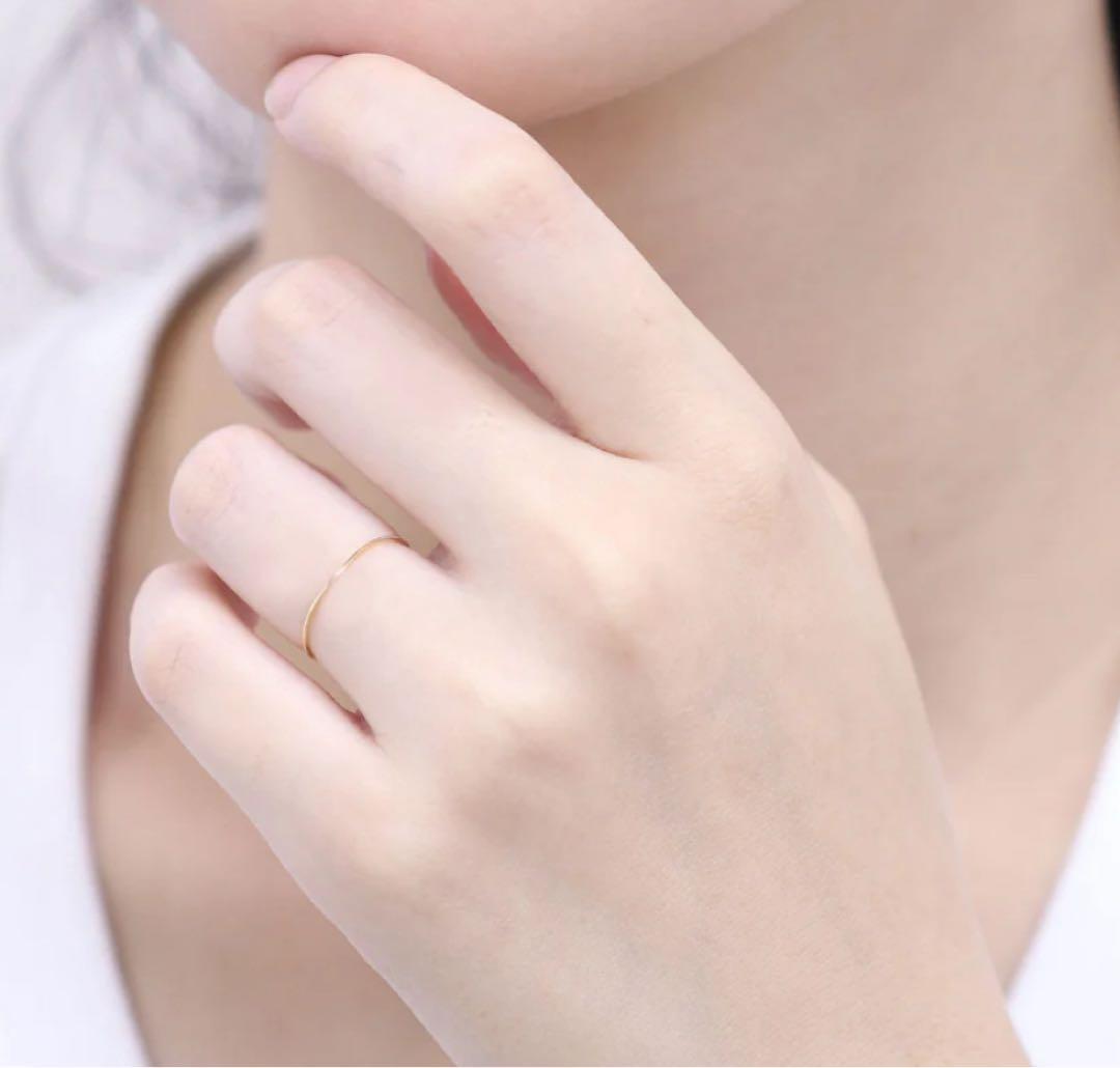 ete k18ゴールド リング#11