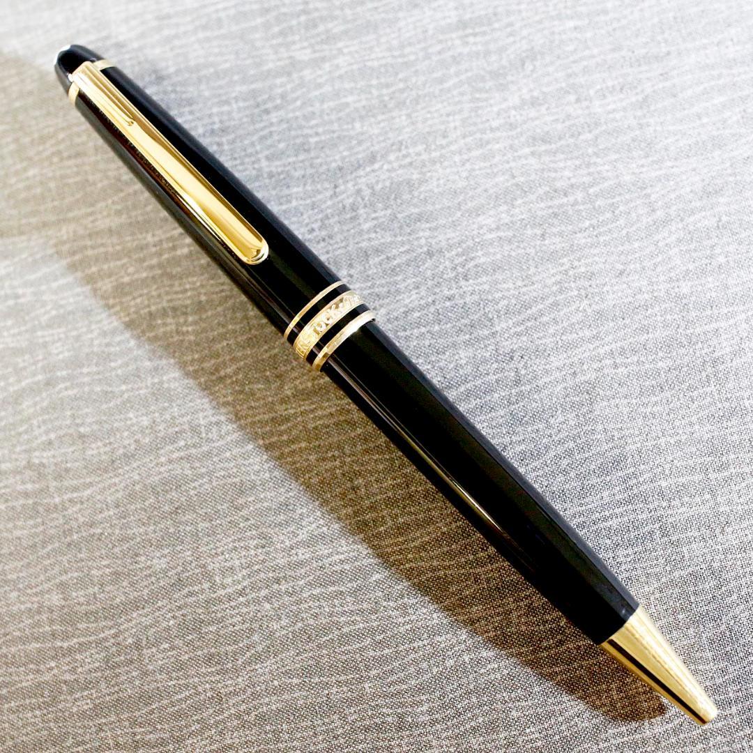 【美品 送料込み】モンブラン ボールペン １６４ ゴールド マイスター