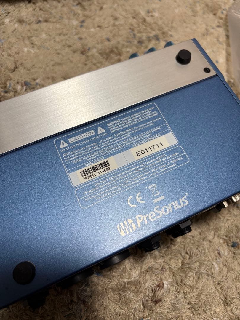 PreSonus Studio6/8 オーディオインターフェイス