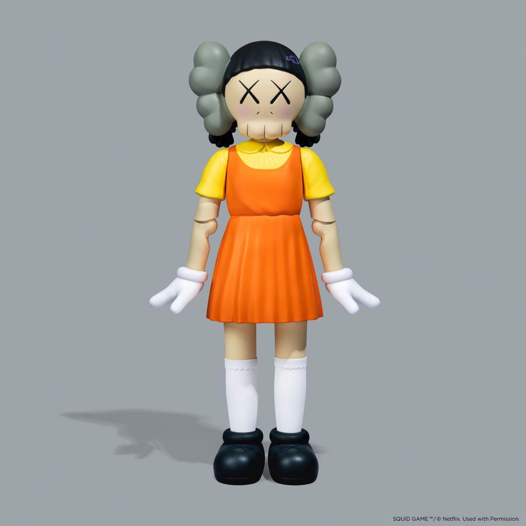 KAWS ×イカゲーム ヨンヒ フィギュア Squid Game