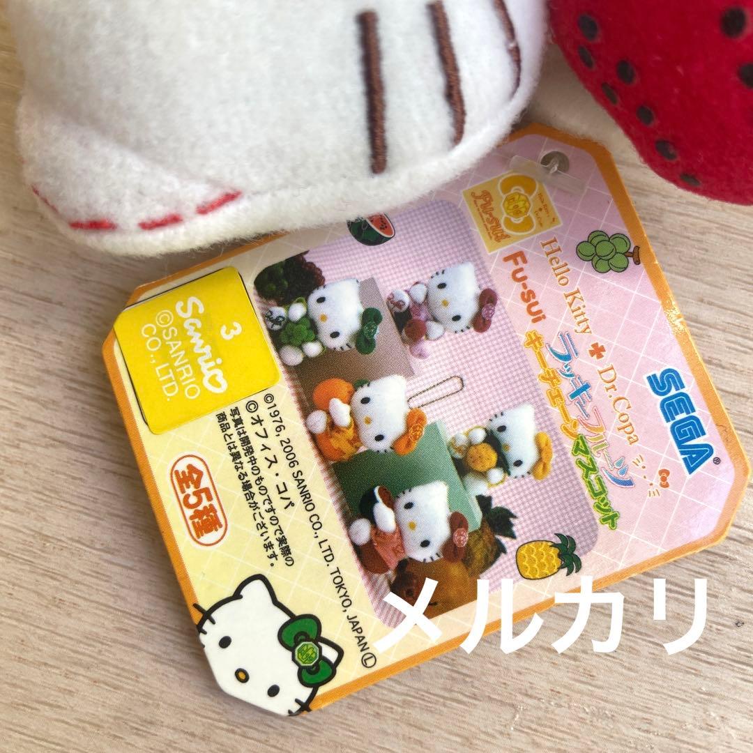 サンリオ ハローキティ Dr.コパ コラボ　ぬいぐるみ　風水すいか希少マスコット
