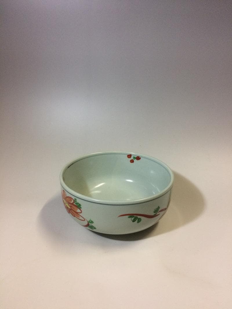 期間限定特価！　★未使用品/展示品★　 九谷焼　盛皿 / ポピー