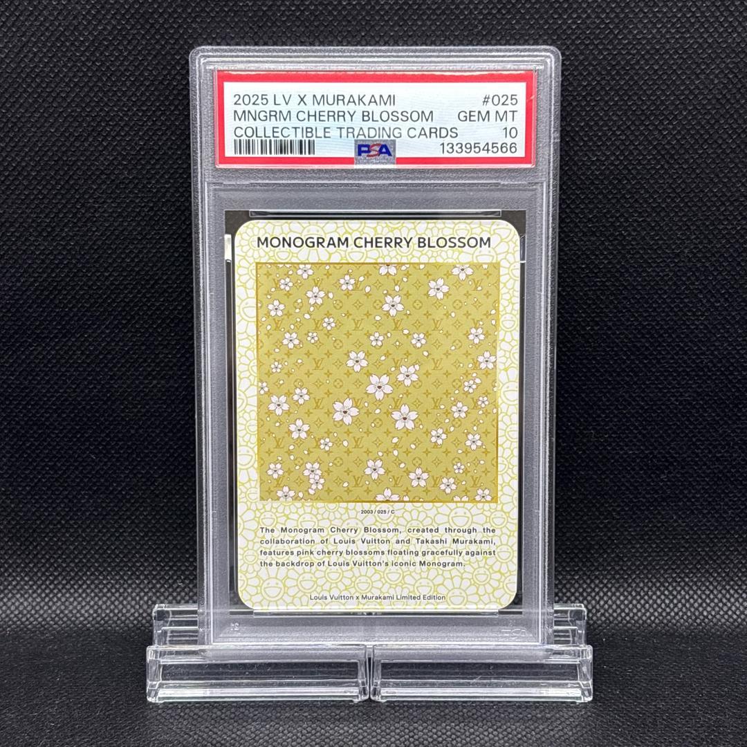 PSA 10 モノグラム チェリーブロッサム #025 村上隆×ルイヴィトン