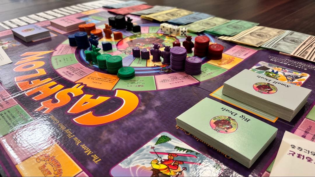 美品✨キャッシュフローゲーム101 日本語版 大量トークン・コマ追加