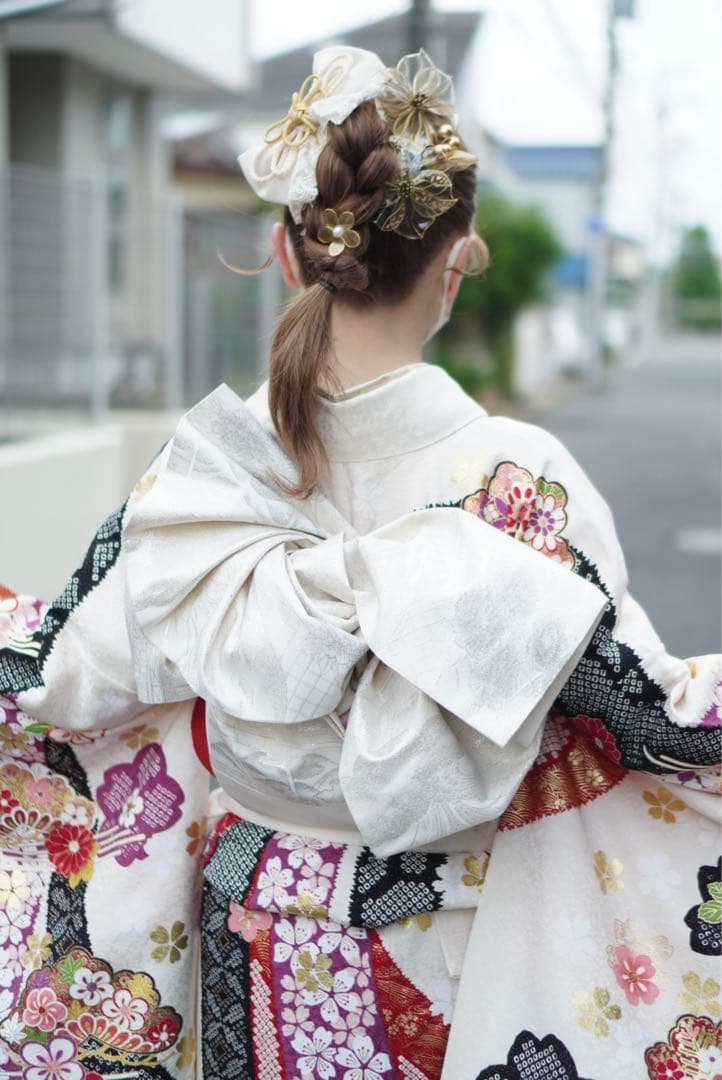 子育てママ⭐︎振袖フルセット【72】正絹　成人式　卒業式