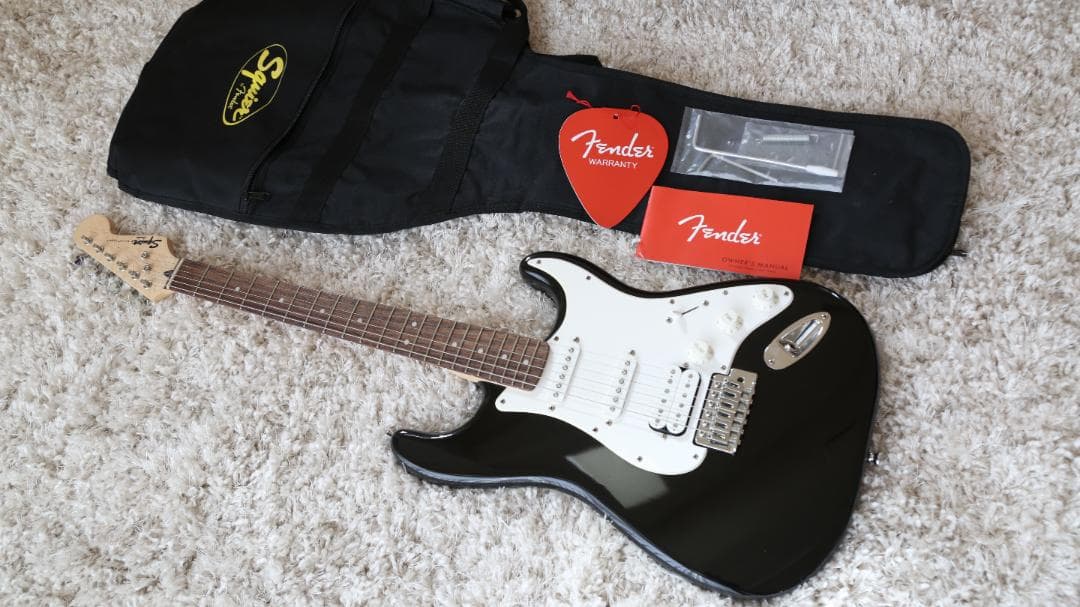 Squier Bullet HSS Stratocaster ブラック　美品