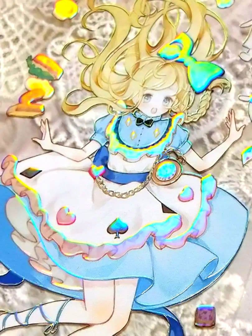 ✩のこり２✩J217＃Alice(虹光)巫女sama切り売り海外人物マステ女の子