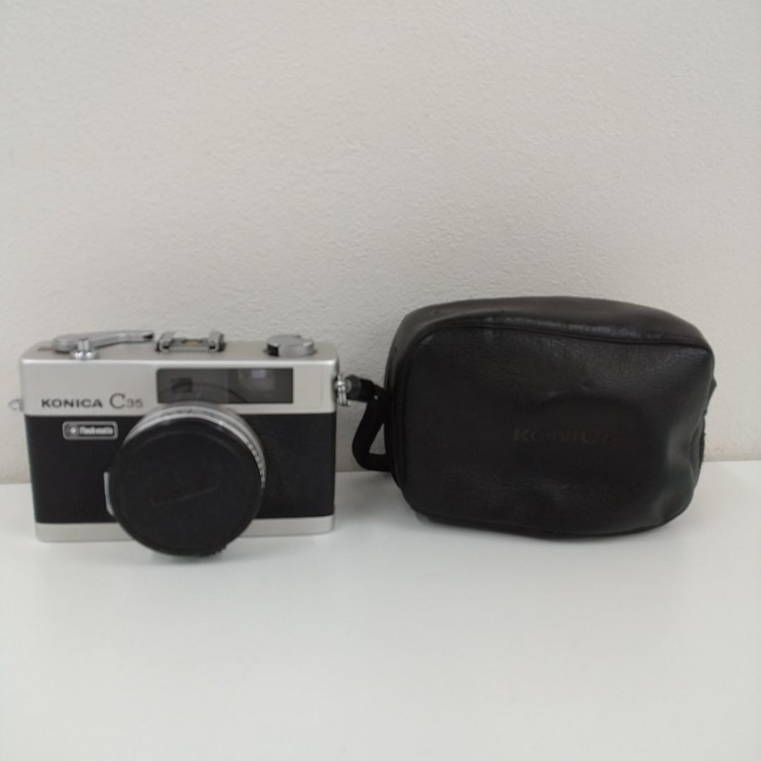 若《ZFYKQ》KONICA C35 Flash　matic　フィルムカメラ